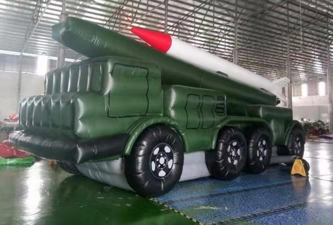 儋州充气仿真导弹运输车